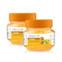 Meglow by Leeford | Nourishing Aloe Vera Gel with Kesar Chandan | Pure Aloe Vera, Kesar Chandan Gel | Organic Aloe Vera Gel for Face | Ayurvedic Formula for Skin Nourishment Pack of 2 (100g each)