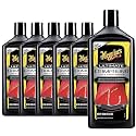 Meguiar's Ultimate Compound 15.2 oz 6 Pack Rubbing Compound Car Scratch Remover Paint Correction Compound Removes Scratches and Swirls, Clear Coat Safe for Single Stage Paint Detailing