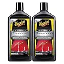 Meguiar's Ultimate Compound Car Scratch Remover, 2 Pack (2 x 15.2 oz = 30.4 oz Total) Clear Coat Safe Compound to Remove Scratches Swirls Oxidation and Water Spots and Restore Gloss