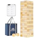 Megwoz M Size Tumble Tower 57 Blocks 3FT Indoor Outdoor Games for Family