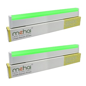 1 feet 5 watt straight linear green led tube light pack of 2 pieces
