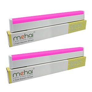 1 feet 5 watt straight linear pink led tube light pack of 2 pieces