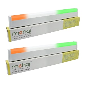 1 feet 5 watt tiranga tube light straight linear led tubelight pck of 2 pieces