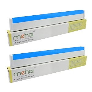 1 feet 5 watt tubelight straight linear blue led tube light pack of 2 pieces