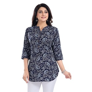 Meher Impex Women Girls Crepe Top Tunic
