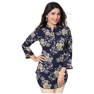 Meher Impex Women Girls Crepe Top Tunic