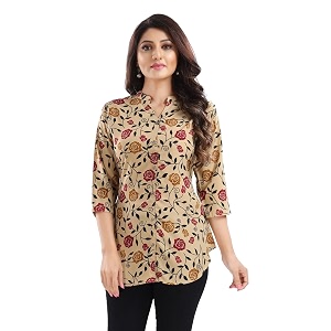 Meher Impex Women Girls Crepe Top Tunic