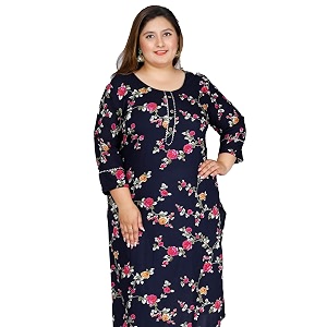 Womens Plus Size Kurti Kurta MEHKPLUS7 34