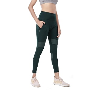 mehrang active yoga pants for women gym high waist with pocket tummy control workout pants 4 way stretch yoga leggings