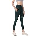 Mehrang Active Yoga Pants for Women Gym High Waist with Pocket, Tummy Control, Workout Pants 4 Way Stretch Yoga Leggings