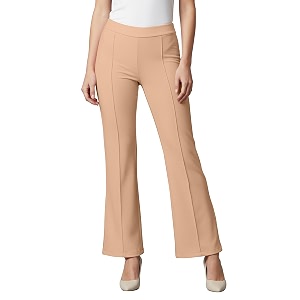 Mehrang Cotton Blend Bootcut Parallel Trouser Pants