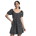Mehrang Fashion Western Dress Stretchable Solid