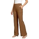 Mehrang High Waisted Wide Leg Ribbed Knit