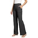 Mehrang High Waisted Wide Leg Ribbed Knit
