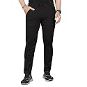Mehrang Men39s Casual Textured Regular Fit Trousers
