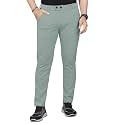Mehrang Men39s Casual Textured Regular Fit Trousers