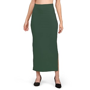 mehrang stretchable saree shapewear petticoat for women cotton blendedpetticoatskirts for womenshape wear dress for saree