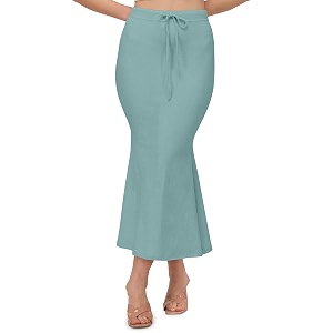 mehrang stretchable saree shapewear petticoat for women cotton blendedpetticoatskirts for womenshape wear dress for saree