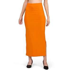 mehrang stretchable saree shapewear petticoat for women cotton blendedpetticoatskirts for womenshape wear dress for saree