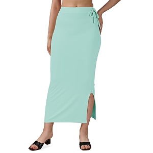 mehrang stretchable saree shapewear petticoat for women cotton blendedpetticoatskirts for womenshape wear dress for saree