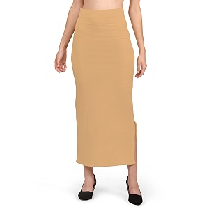 mehrang stretchable saree shapewear petticoat for women cotton blendedpetticoatskirts for womenshape wear dress for saree