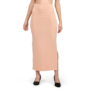 mehrang stretchable saree shapewear petticoat for women cotton blendedpetticoatskirts for womenshape wear dress for saree