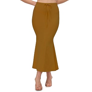 mehrang stretchable saree shapewear petticoat for women cotton blendedpetticoatskirts for womenshape wear dress for saree