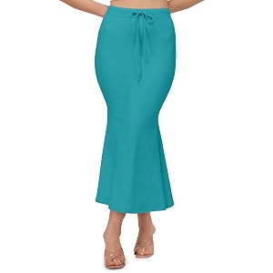 mehrang stretchable saree shapewear petticoat for women cotton blendedpetticoatskirts for womenshape wear dress for saree
