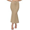 Mehrang Stretchable Saree Shapewear Petticoat for Women, Cotton Blended,Petticoat,Skirts for Women,Shape Wear Dress for Saree