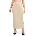 Mehrang Stretchable Saree Shapewear Petticoat for Women, Cotton Blended,Petticoat,Skirts for Women,Shape Wear Dress for Saree