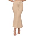 Mehrang Stretchable Saree Shapewear Petticoat for Women, Cotton Blended,Petticoat,Skirts for Women,Shape Wear Dress for Saree