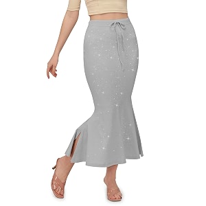Mehrang Stretchable Shimmer Saree Shapewear Petticoat for