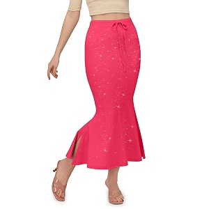 Mehrang Stretchable Shimmer Saree Shapewear Petticoat for
