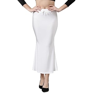 Mehrang Stretchable Shimmer Saree Shapewear Petticoat for