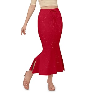 Mehrang Stretchable Shimmer Saree Shapewear Petticoat for