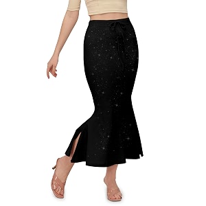 Mehrang Stretchable Shimmer Saree Shapewear Petticoat for