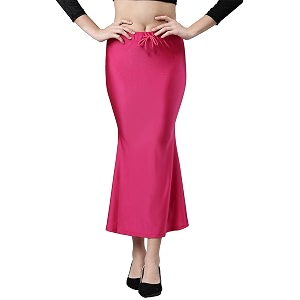 Mehrang Stretchable Shimmer Saree Shapewear Petticoat for