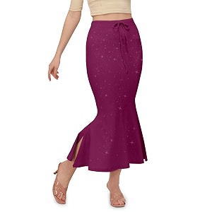 Mehrang Stretchable Shimmer Saree Shapewear Petticoat for