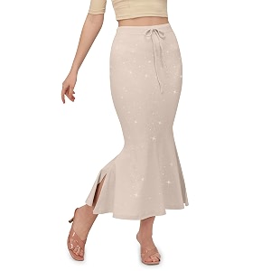 Mehrang Stretchable Shimmer Saree Shapewear Petticoat for