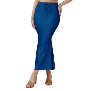 Mehrang Stretchable Shimmer Saree Shapewear Petticoat for