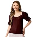 Mehrang Women39s Solid Ribbed Crop Tank Top