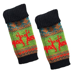 mehrunnisa knitted woolen half gloves  unisex