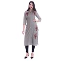 Mehsoos Women39s Rayon Embroidered Straight KurtaEthnic wearTradtional