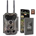 Meidase P300 Pro (Non-Cellular) WiFi Trail Camera, Dual-Antenna 165ft Range, 7800mAh Battery,Fast 0.1s Trigger Speed Motion Activated 64MP Photos, 1296p HD Video, 64GB Industrial SD Card Included