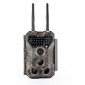 Meidase P300 WiFi Trail Camera, Dual-Antenna 165ft Range Fast 0.1s Trigger Speed Motion Activated 64MP Photos, 1296p HD Video,
