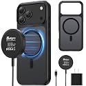 Meifigno 25W Wireless Charger & Magnetic Case for iPhone 17 Pro/18 Pro