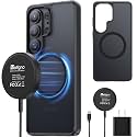 Meifigno 25W Wireless Charger &amp; Magnetic Case for Samsung Galaxy S26 Ultra