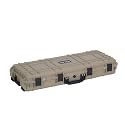MEIJIA Portable Rolling Waterproof All Weather Hard Rifle Case,Gun case with Wheels,Customizable Fit Foam Included,Fit for Rifle,Guns,Shotguns, Airsoft Gun