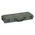 MEIJIA Portable Rolling Waterproof All Weather Hard Rifle Case,Gun case with Wheels,Customizable Fit Foam Included,Fit for Rifle,Guns,Shotguns, Airsoft Gun