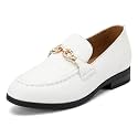 Meijiana Boys' Formal Dress Slip-On Loafers - Tuxedo Shoe for Baby Dress Shoes